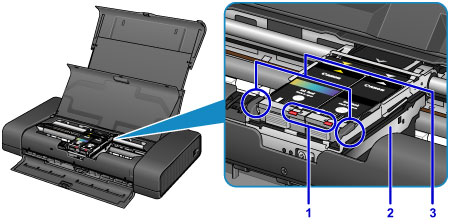 Canon : PIXMA Manuals : iP110 series : Inside View